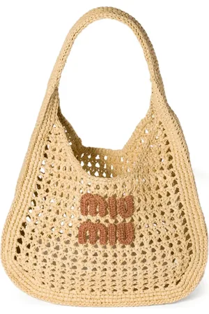 Miu Miu Bolso shopper entretejido