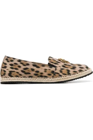 Roberto Cavalli Alpargatas con placa del logo
