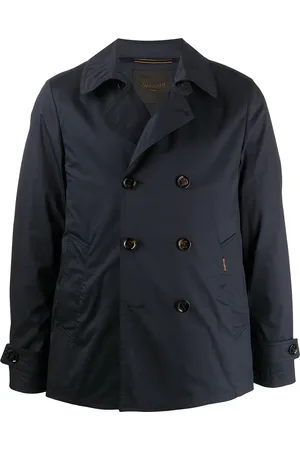 MOORER Chaquetón corto de botonadura doble
