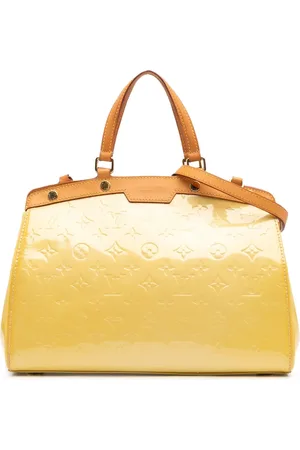 LOUIS VUITTON Bolso satchel Brea MM con lona Monogram Vernis 2012