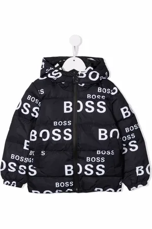 HUGO BOSS Plumífero con logo estampado