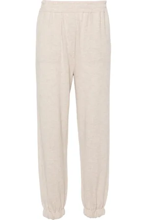 Brunello Cucinelli Pantalones de chándal de cachemira