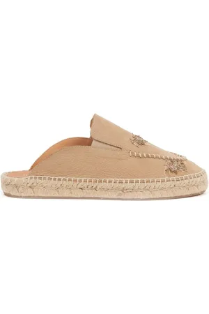 Maison Margiela Mules estilo alpargata con diseño bordado