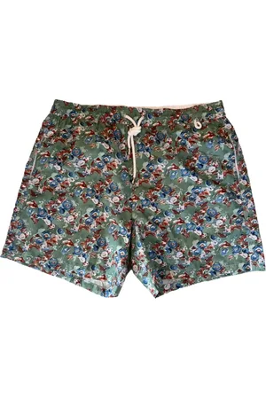 ISAIA Bañador con motivo floral