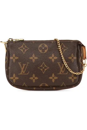 LOUIS VUITTON Bolso de mano Pochette Accessoires mini con monograma 2005