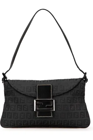 Fendi Bolso de hombro Zucchino Canvas 2000-2010