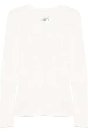 Maison Margiela Cárdigan con cuello en V