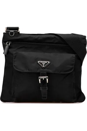 Prada Bandolera Tessuto con cremallera en la parte superior 2013-2024