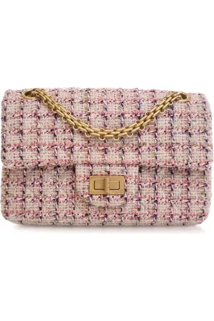 CHANEL Bandolera Mini Reissue 2.55 Tweed Single Flap 224 2019