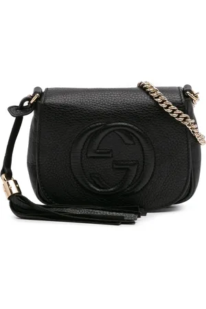 Gucci Bandolera Soho Chain Flap pequeña de piel 2016-2024