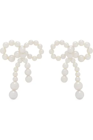 SOPHIE BILLE BRAHE Pendientes Rosette de Perles en oro amarillo de 14 ct