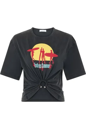 Paco rabanne Camiseta con estampado gráfico