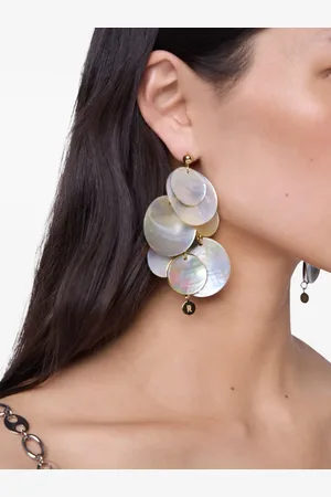 Paco rabanne Pendientes Shell Discs