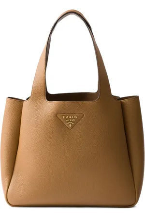 Prada Bolso shopper mediano de piel