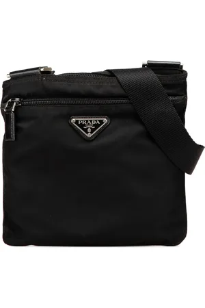 Prada Bandolera Tessuto con cremallera en la parte superior 2013-2024