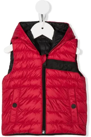 HUGO BOSS Chaleco acolchado con capucha