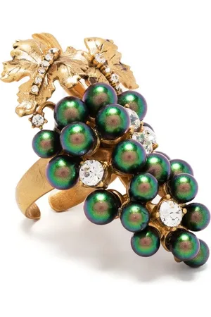 Roberto Cavalli Anillo Grape con apliques de cristal