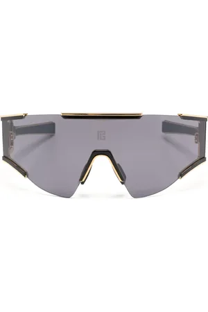 Balmain Gafas de sol con logo estampado