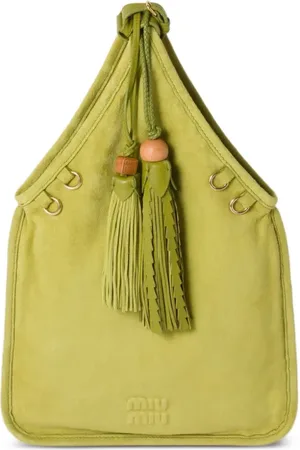 Miu Miu Bolso con detalle de borlas