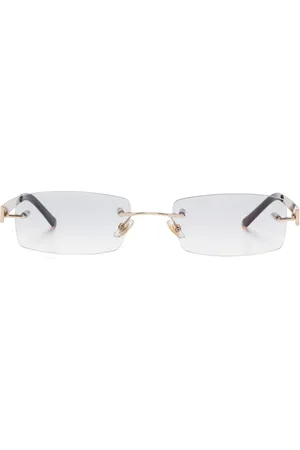 Gucci Gafas de sol con montura rectangular