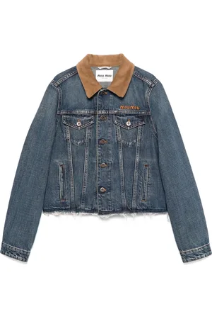 Miu Miu Chaqueta vaquera con cuello