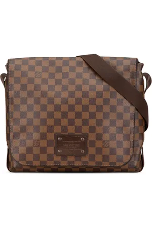 LOUIS VUITTON Bandolera Brooklyn MM con motivo Damier Ebene 2011