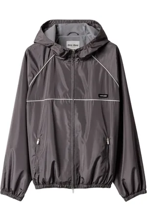 Miu Miu Chaqueta bómber con cremallera
