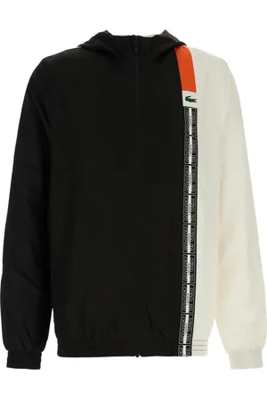Lacoste Chaqueta de algodón con capucha