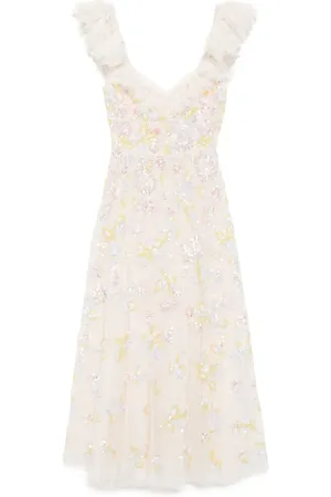 Needle & Thread Vestido tipo bailarina con lentejuelas