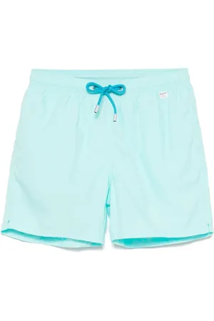 MC2 SAINT BARTH Logo-patch swim shorts