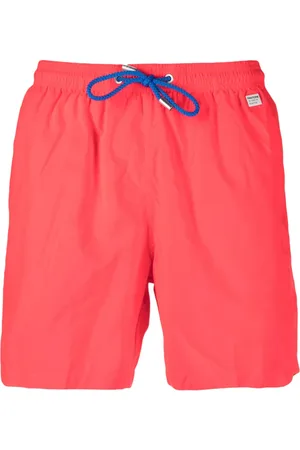 MC2 SAINT BARTH Bañador con parche del logo y cordones