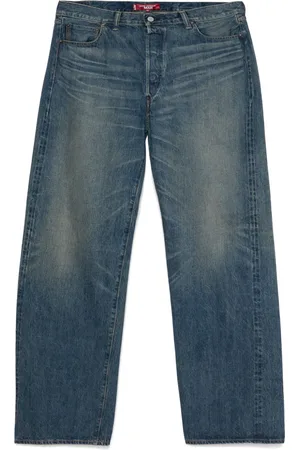 JUNYA WATANABE Vaqueros con parche del logo