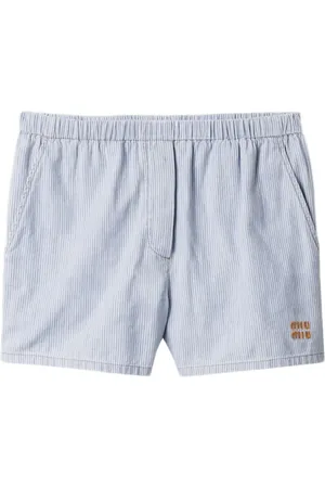 Miu Miu Pantalones cortos a rayas