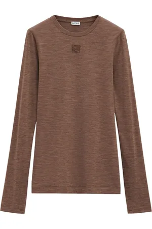 Loewe Camiseta con logo bordado