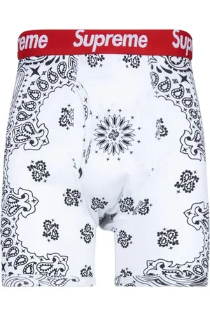 Supreme Bóxers con estampado de bandana de X Hanes
