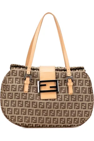 Fendi Bolso de mano de lona Zucchino 2000-2010