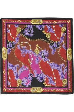 VERSACE Pañuelo con estampado floral
