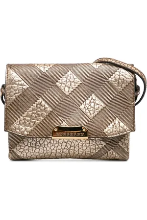 Burberry Bandolera Langley de piel granulada con relieve 2000-2017