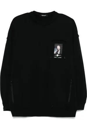UNDERCOVER Sudadera con detalle de parches