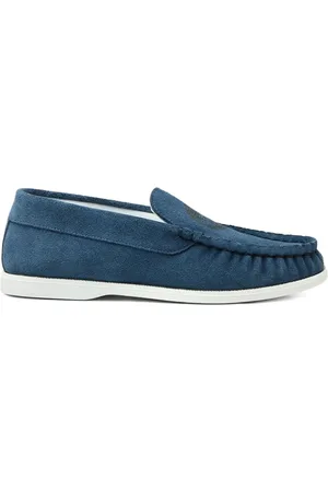 VERSACE Mocasines Medusa de ante