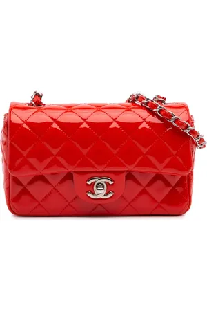 CHANEL Bandolera Classic Patent Single Flap mini 2014