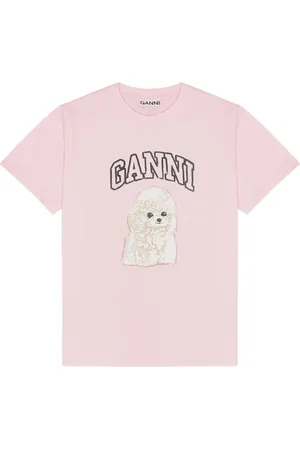 Ganni Camiseta de algodón orgánico