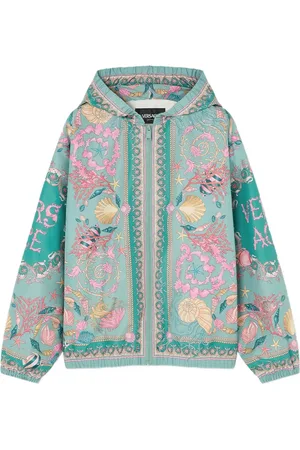 VERSACE Chaqueta Underwater Barocco con capucha