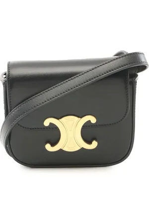 Céline Bandolera Claude mini en piel de becerro 2024