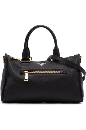 Prada Bolso satchel Vitello Daino Zip Top 2000-2013