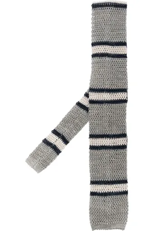 Brunello Cucinelli Corbata a rayas