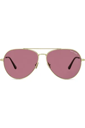 Tom Ford Gafas de sol con montura estilo piloto