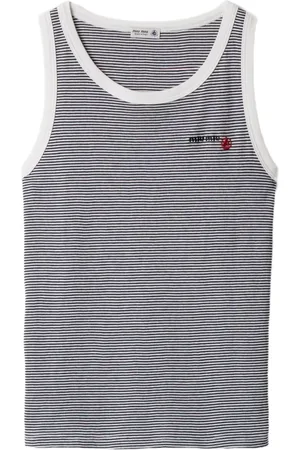 Miu Miu Top de canalé de x Petit Bateau