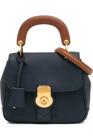 Burberry Bolso satchel DK88 pequeño de piel de becerro con asa 2011-2024