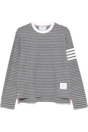 Thom Browne Camiseta con motivo 4-Bar